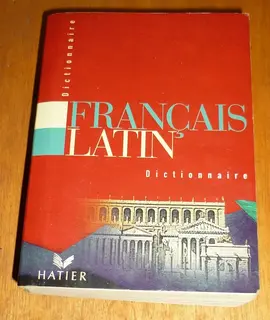 Dictionnaire français/latin