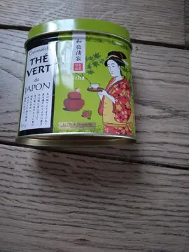 boîte de thé vide