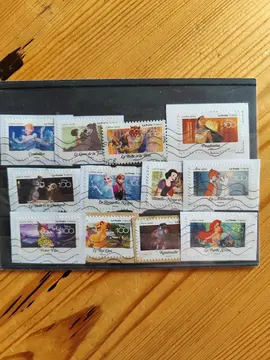 série timbres France Disney