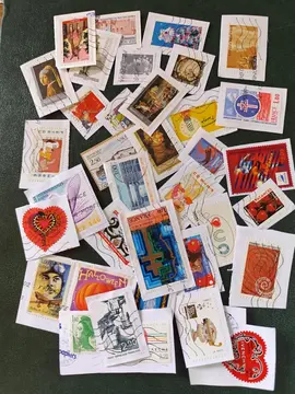 lot 35 divers timbres France 23/06