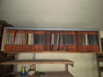 rangement classeur suspendu