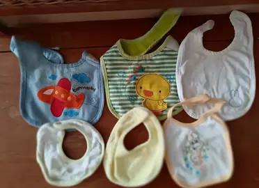 Lot de 6 bavoirs bébé