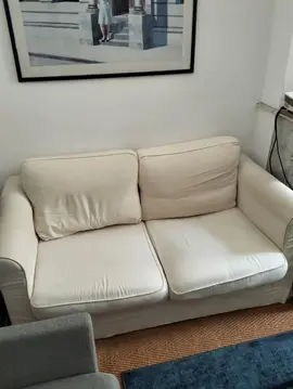 canapé blanc IKEA