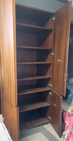 grand meuble rangement bois