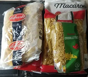 3 kg de pâtes