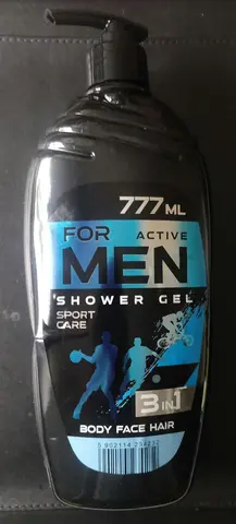 Gel douche 3en1 pour homme