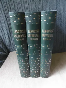 Espagnol Dictionnaire encyclopédique en 3 volumes