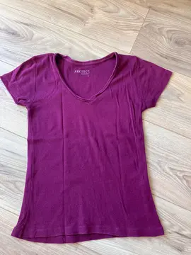 t-shirt femme bordeaux