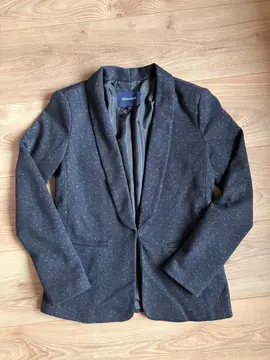 blazer noir femme