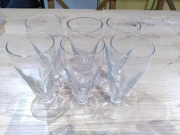6 flûtes à champagne