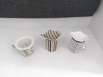 3 tasses à thé