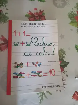 cahier de calcul pour enfant