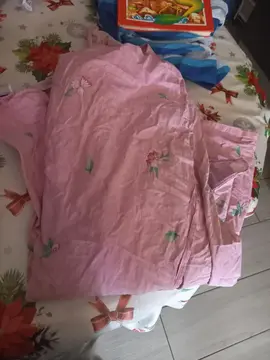 drap plat rose pour lit deux personne
