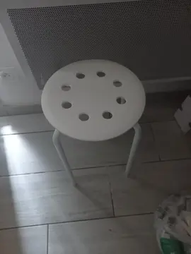 tabouret blanc