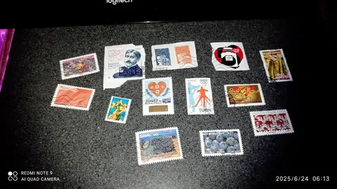 timbres oblitéré lot B