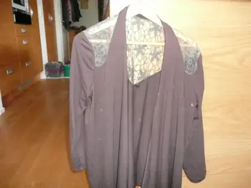 Gilet léger marron foncé - Taille 38