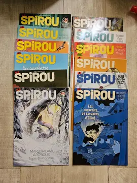 lot magazines spirou