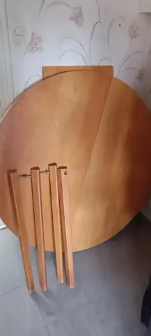 Table Ikea diamètre 117+Rallonge 47,5
