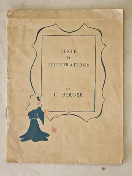 Vieux livre enfant sans couverture
