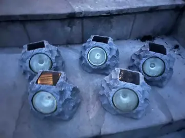 pierre décoratives lumineuses