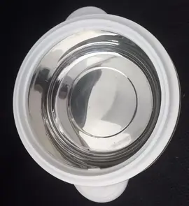 soupière en alu et plastique sans couvercle