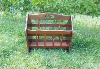 porte revue en bois