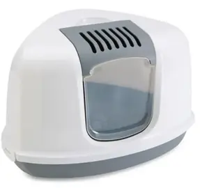 Toilette d'angle pour chats comme neuve