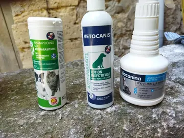 Produits hygiène cannin