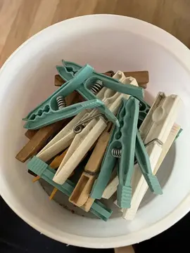 Lot de pinces à linge