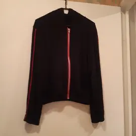 Petite veste à capuche en polyamide - Noir - Taille 38/40