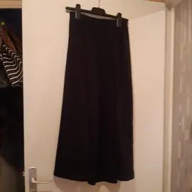 Pantalon large femmes - Noir - Taille 36/38