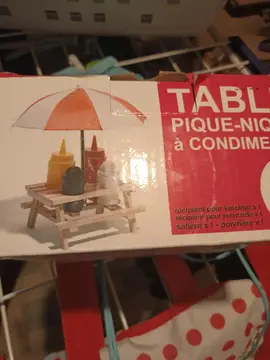 table pique nique