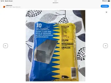 Sacs aspirateur