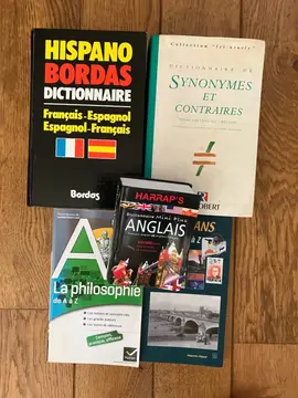 Lot de 5 dictionnaires