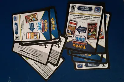 lot de code pour le jcc pokemon