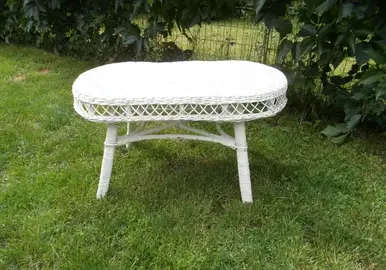 petite table en osier