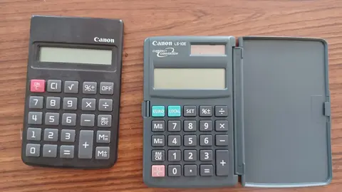calculatrices solaires