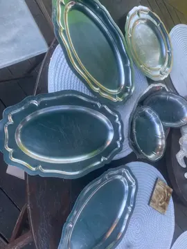lot plat inox