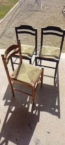 lot de 3 chaises