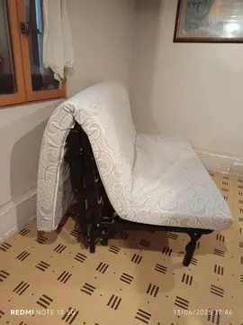 BANQUETTE BZ 140X190 avec matelas 10 cm d'épaisseur