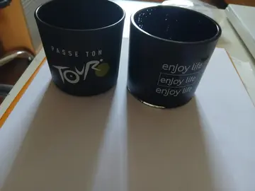 mèches à bougie+ 2verres à bougie