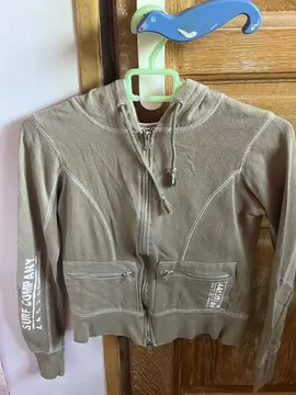 Sweat à capuche avec zip S