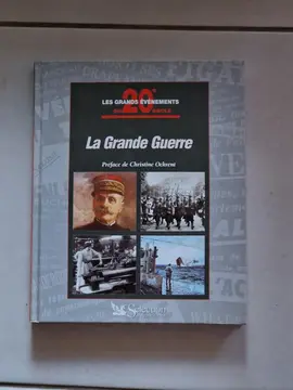 Livre grand format "La grande guerre"