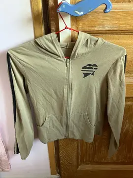 Sweat à capuche avec zip S