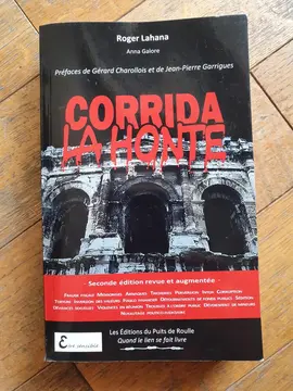 Livre "Corrida, la honte"