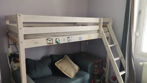 lit mezzanine enfant 1 place