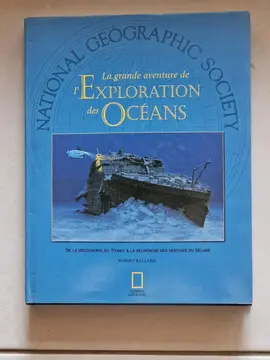 Livre grand format " La grande aventure de l'exploration des océans"