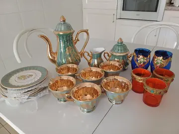 ensemble service à café