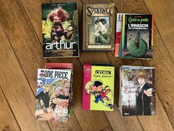 Lot de 27 livres pour enfants et adolescents