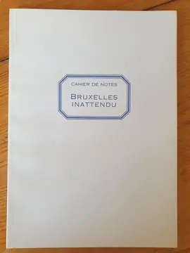 Cahier ligné - avec des photos de Bruxelles